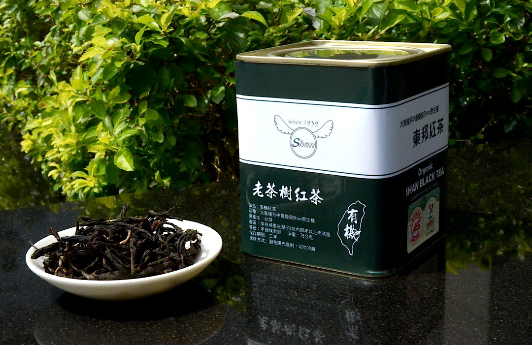 CAS有機老茶樹紅茶-75公克罐英式方罐